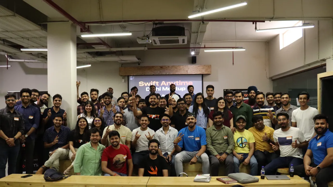 Delhi Swift Anytime meetup, April 2023, photo 1