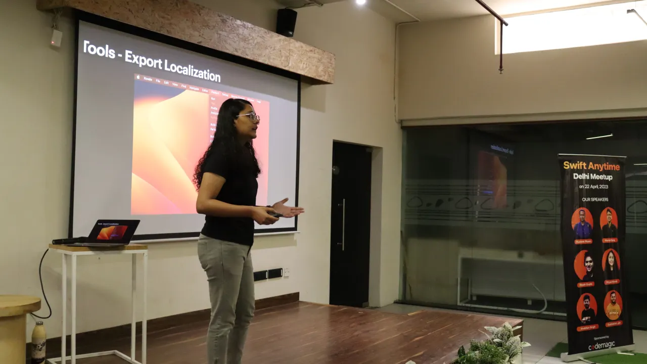 Delhi Swift Anytime meetup, April 2023, photo 5